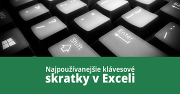 Klávesové zkratky v Excelu