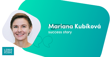 Success story: Mariana pracuje v úspěšné IT firmě. Všechno se učí sama, od základů
